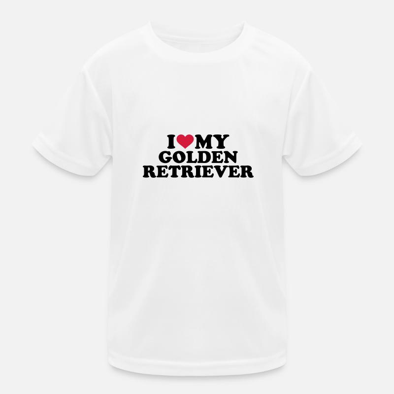 Golden Retriever Kinder Funktions-T-Shirt