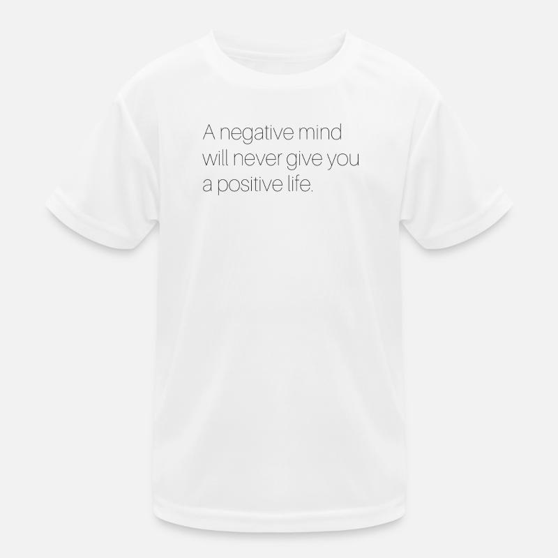 Motivierender Spruch Englisch  Kinder Funktions-T-Shirt