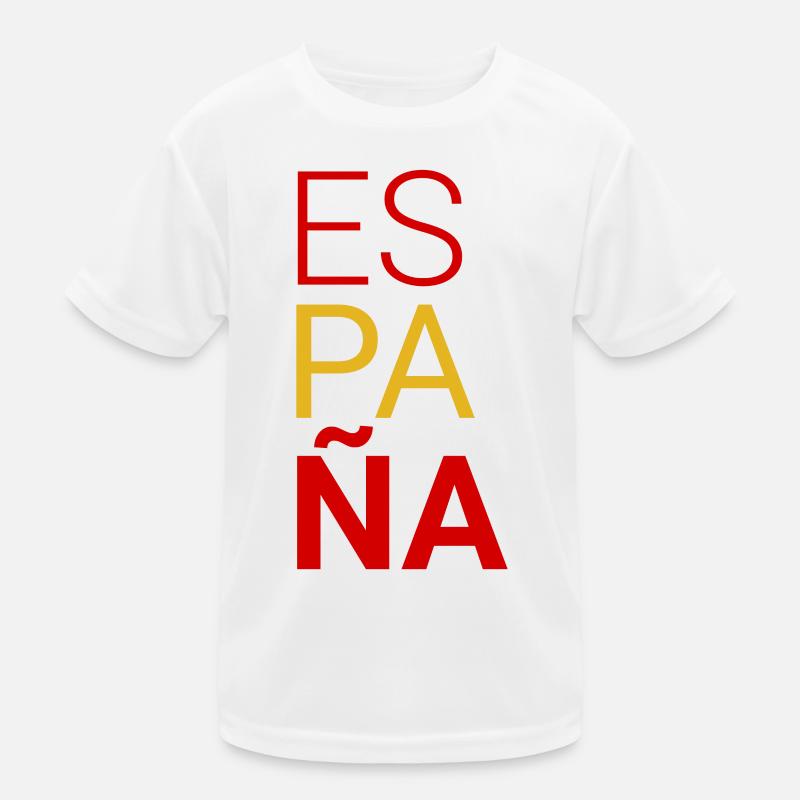Spanien Kinder Funktions-T-Shirt