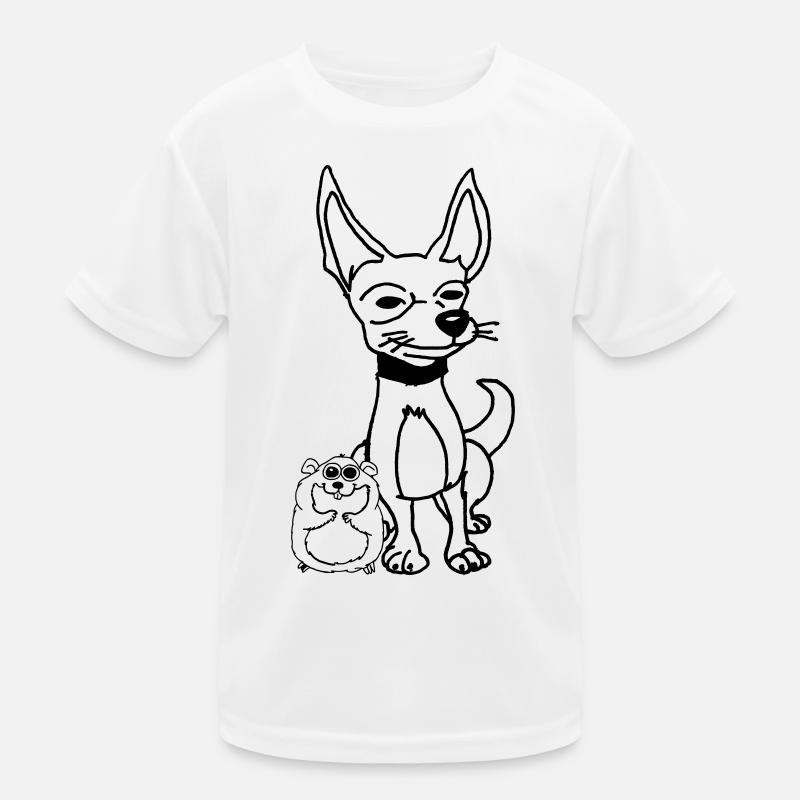 Design abstrait fluide coloré T-shirt sport Enfant