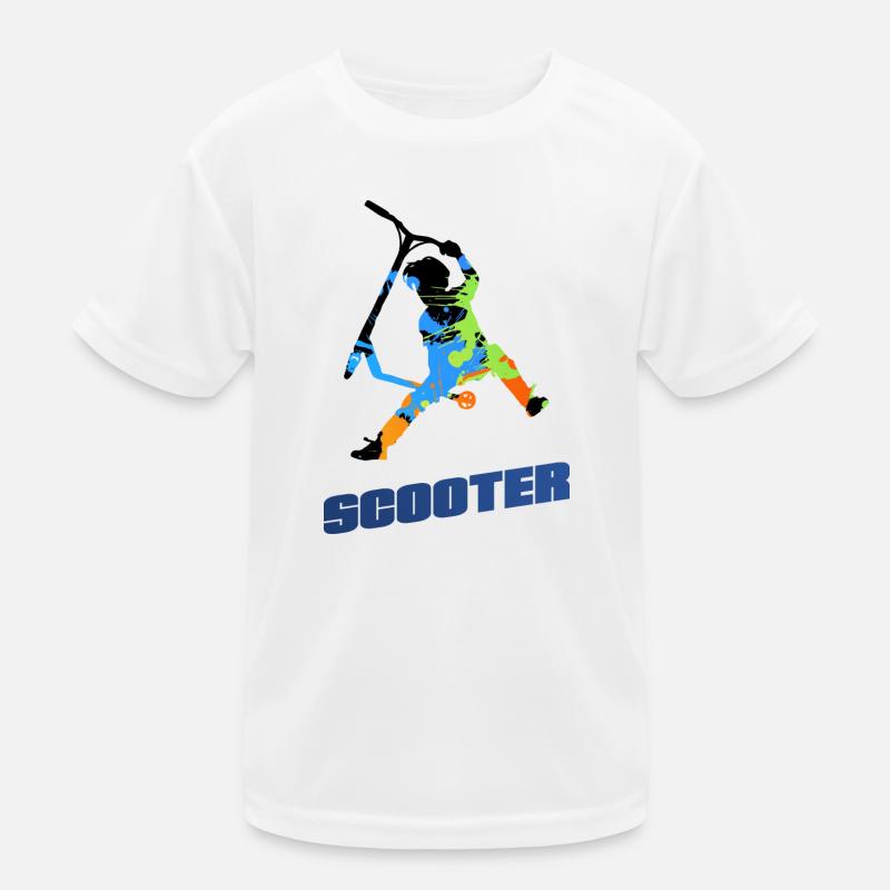 Scooter T-shirt sport Enfant