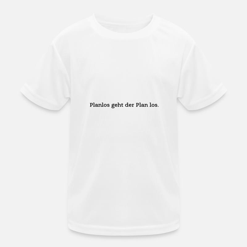 Le plan commence au hasard T-shirt sport Enfant