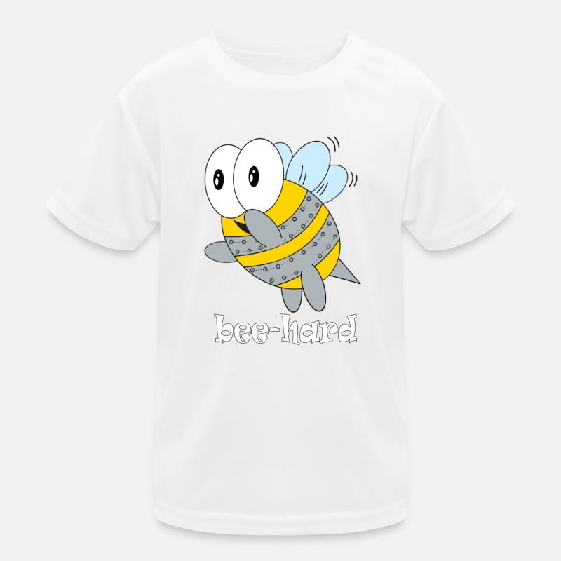 bee hard Kinder Funktions-T-Shirt