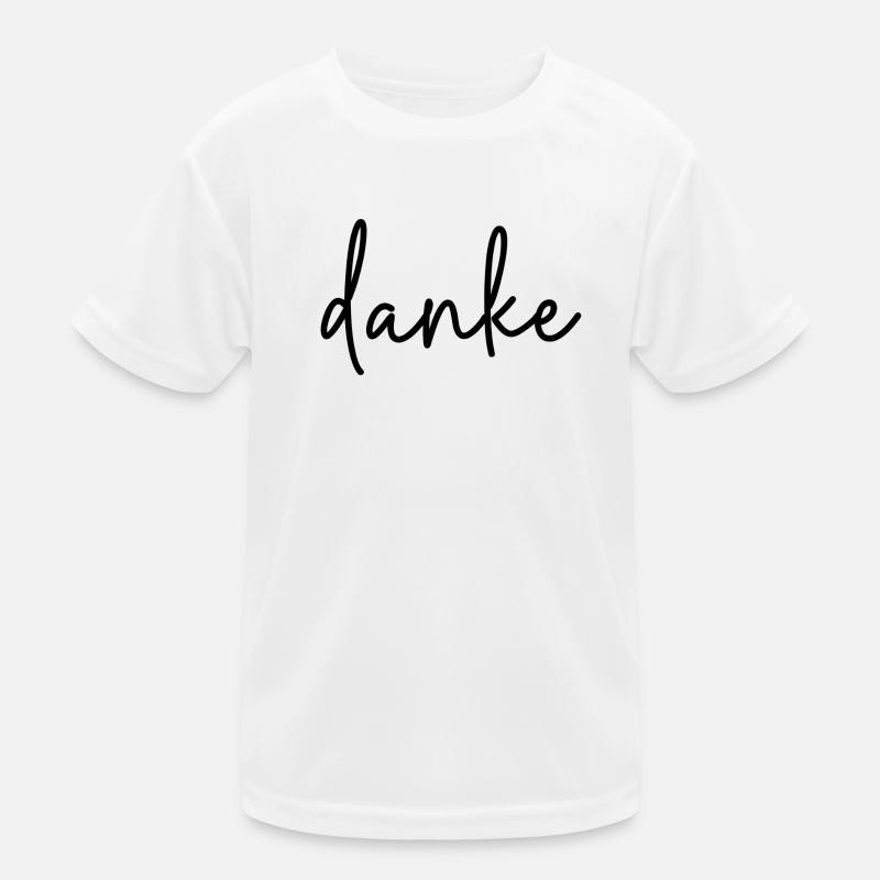 Merci T-shirt sport Enfant