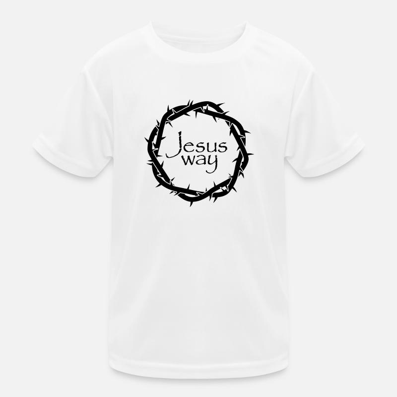 Jesus way Kids Functional T-Shirt