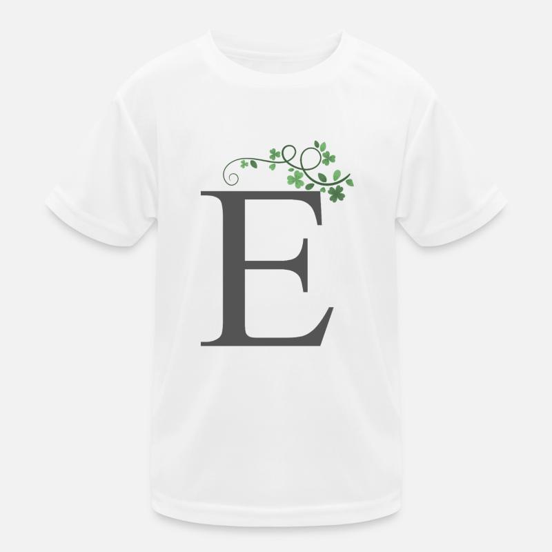 E avec trèfles T-shirt sport Enfant