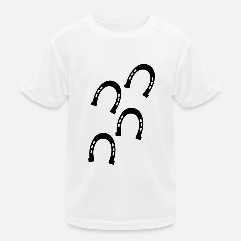 Horse Hooves Kids Functional T-Shirt