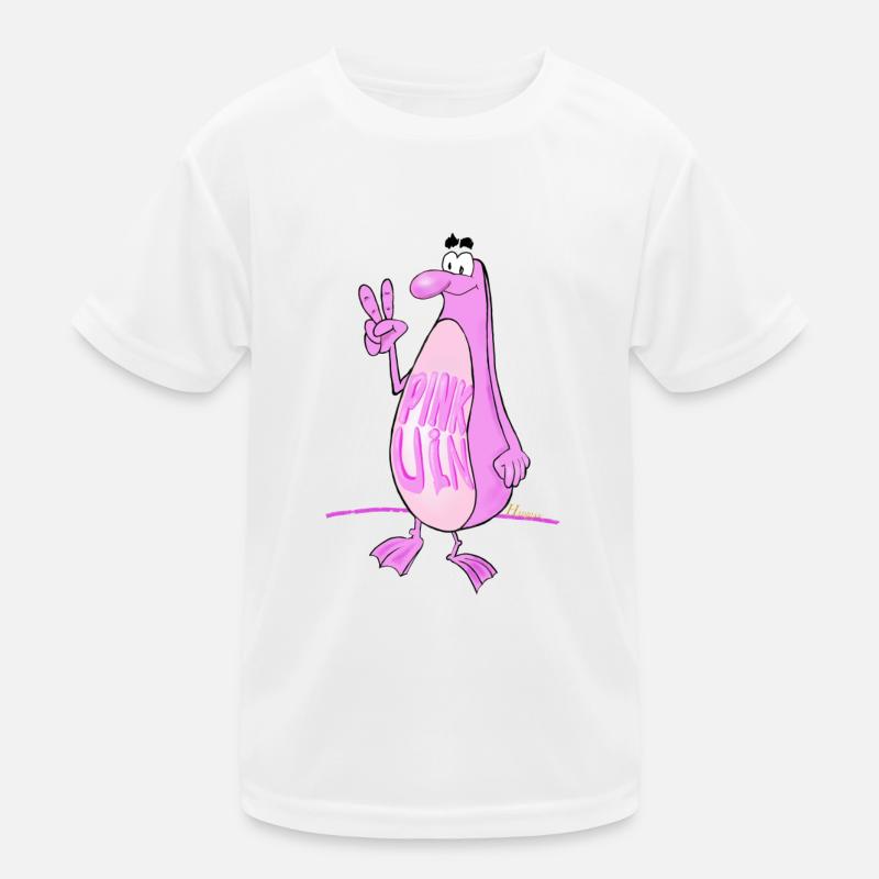PINK UIN Kids Functional T-Shirt