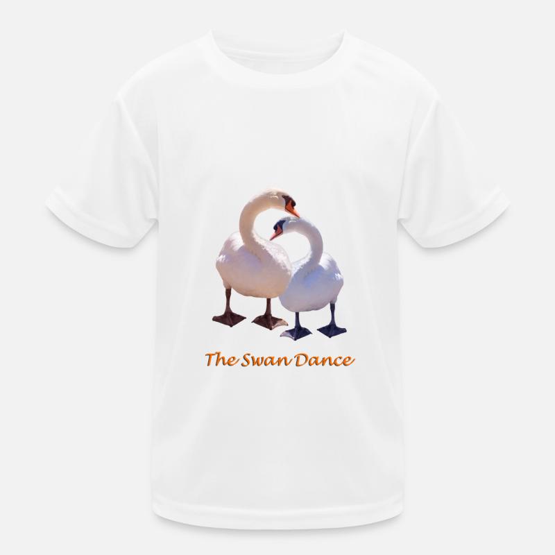 Schwan Kinder Funktions-T-Shirt