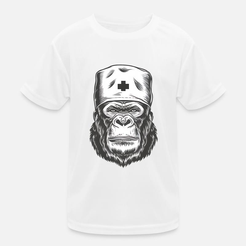 Gorilla Kinder Funktions-T-Shirt