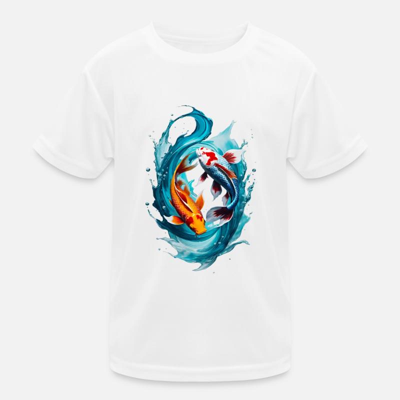 Fische Kinder Funktions-T-Shirt