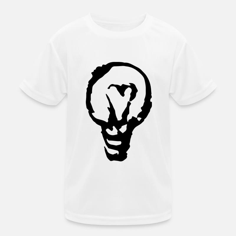 birne Kinder Funktions-T-Shirt