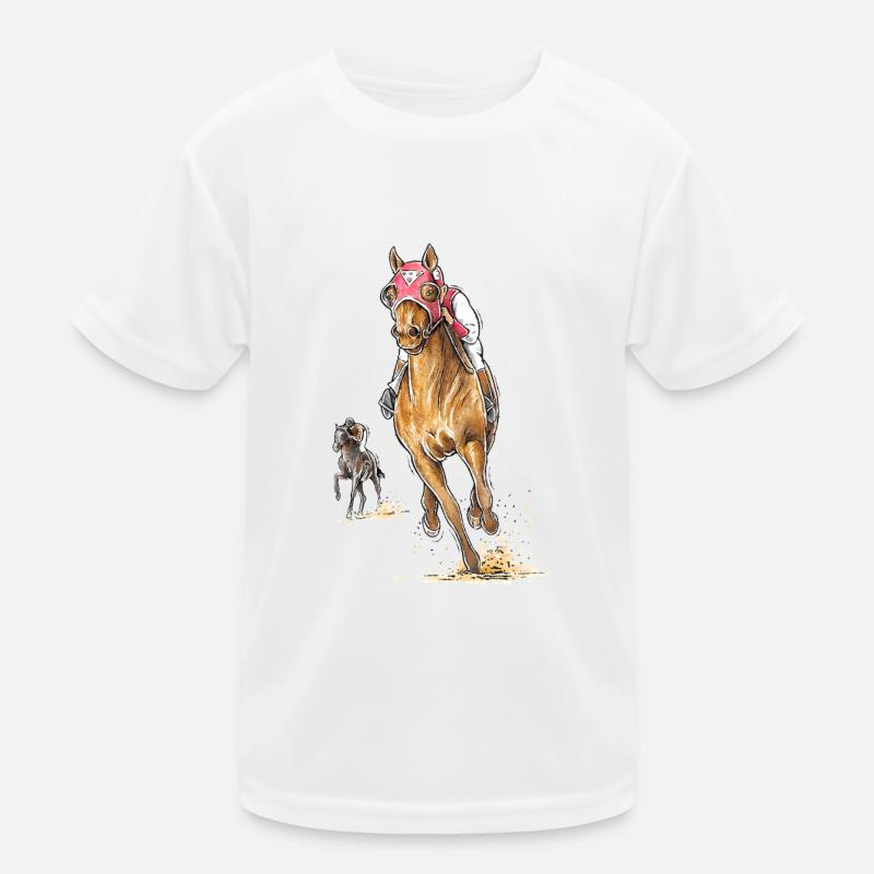 Seabiscuit Kinder Funktions-T-Shirt