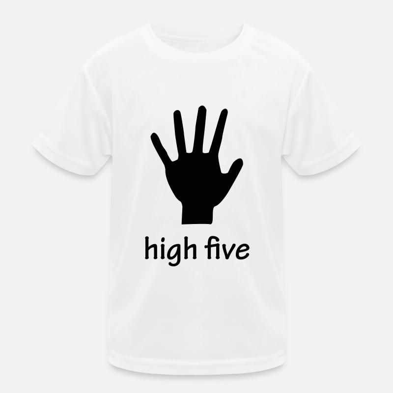 high five T-shirt sport Enfant