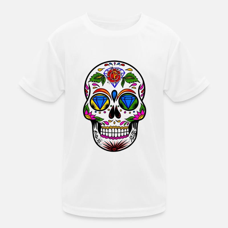 TheDavid Skull Kids Functional T-Shirt