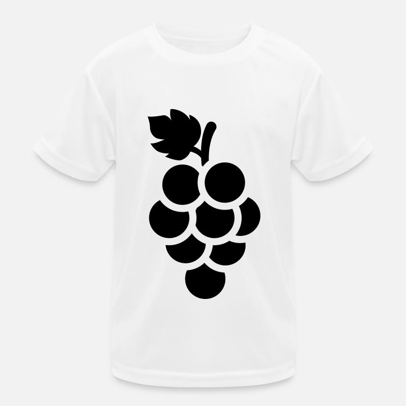 weintrauben Kinder Funktions-T-Shirt