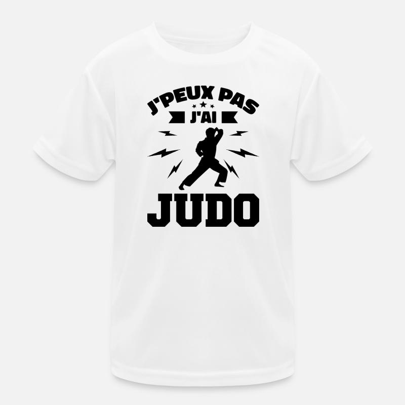 I Can't I Judo Kids Functional T-Shirt