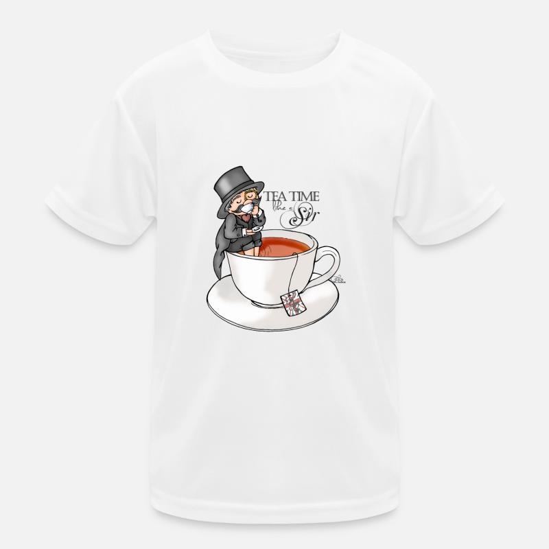 tea time like a Sir with Earl Grey Kinder Funktions-T-Shirt