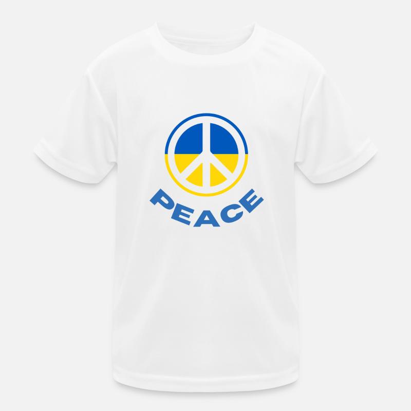 UKR PEACE Kinder Funktions-T-Shirt