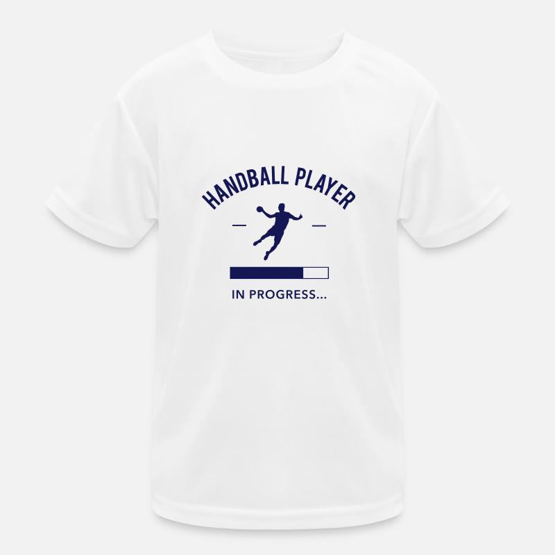 Handball player loading T-shirt sport Enfant