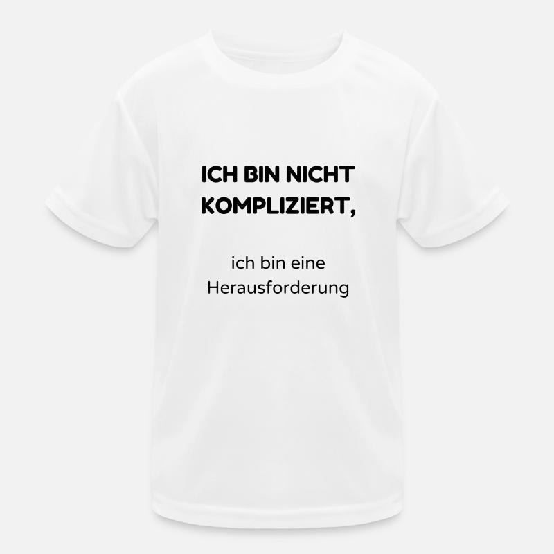 kompliziert Kinder Funktions-T-Shirt