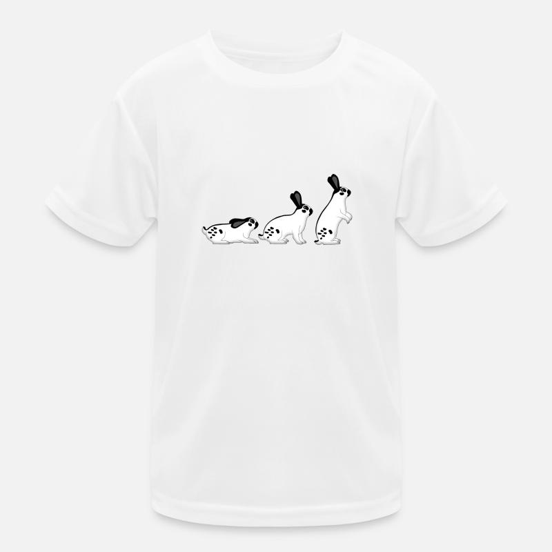 Riesenschecke liegt sitzt Kinder Funktions-T-Shirt
