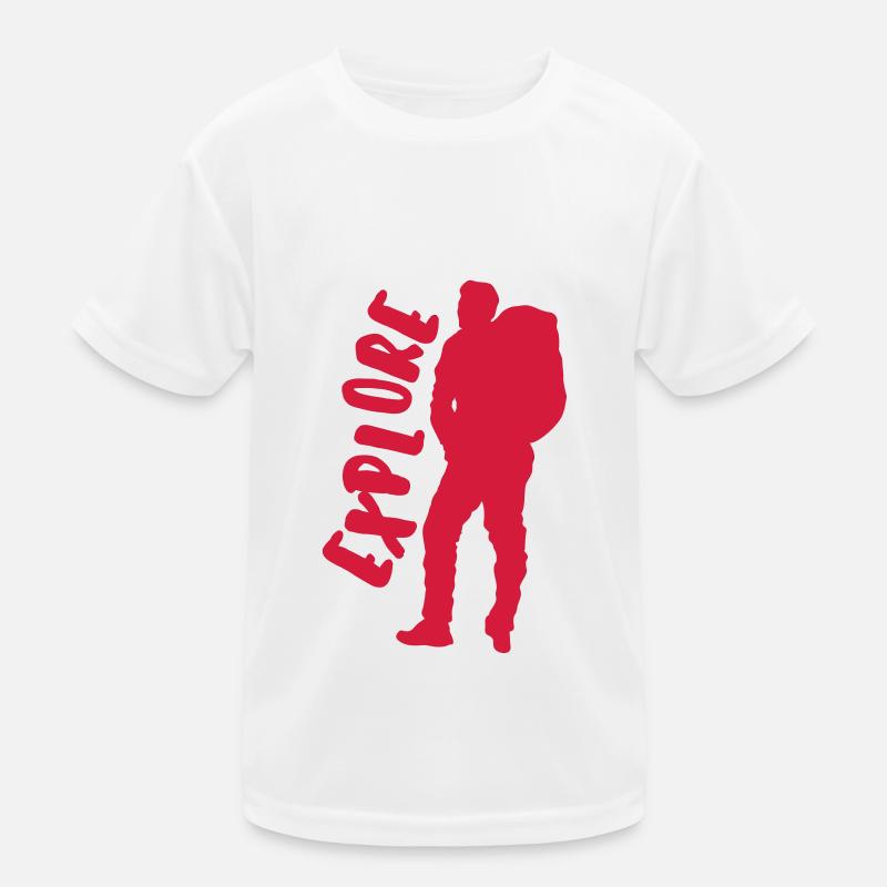 Explores Kids Functional T-Shirt