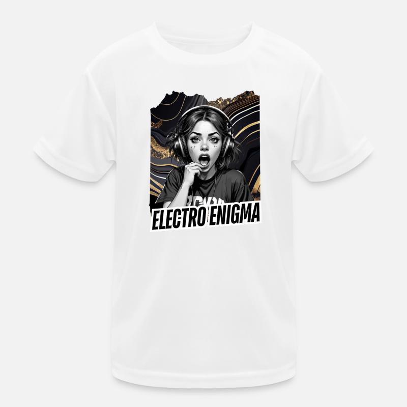 Electro Enigma Kids Functional T-Shirt