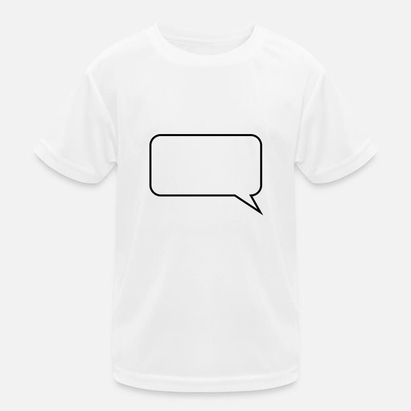 Ballon / / dessin animé / / dire / / déclaration T-shirt sport Enfant