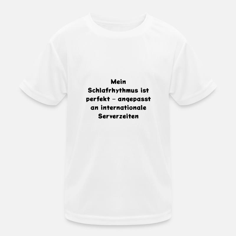 Typisch-Gamer Kinder Funktions-T-Shirt