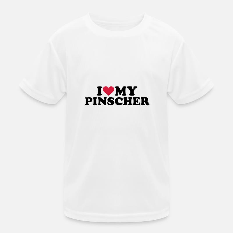 Pinscher Kinder Funktions-T-Shirt