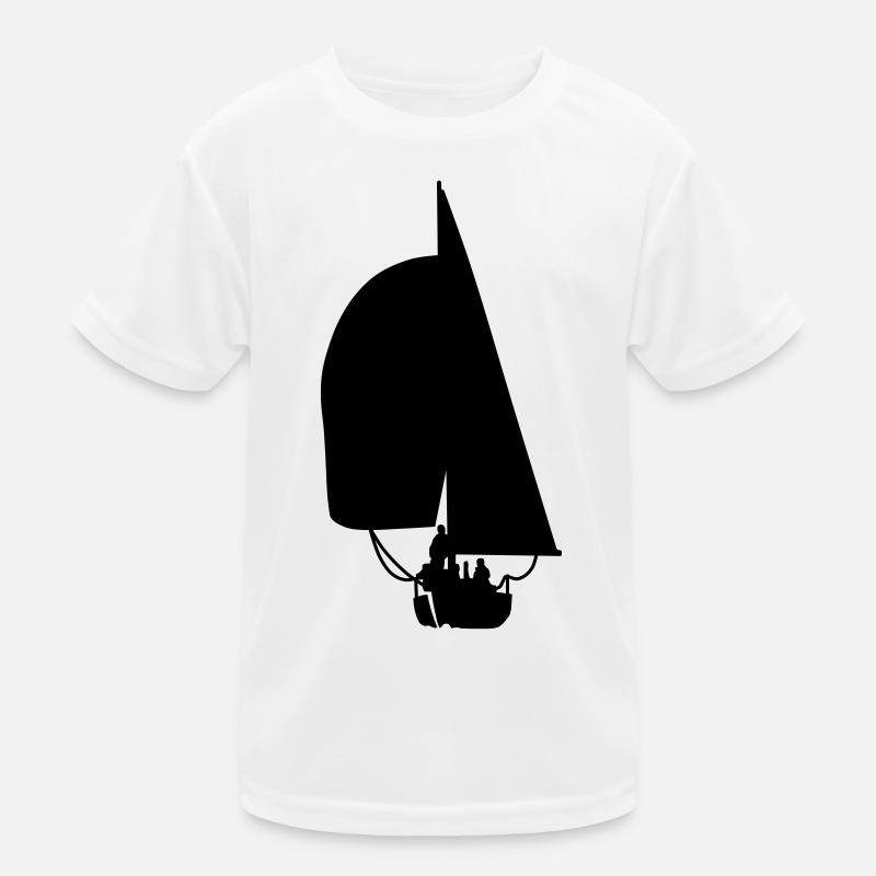 Sailboat Kids Functional T-Shirt