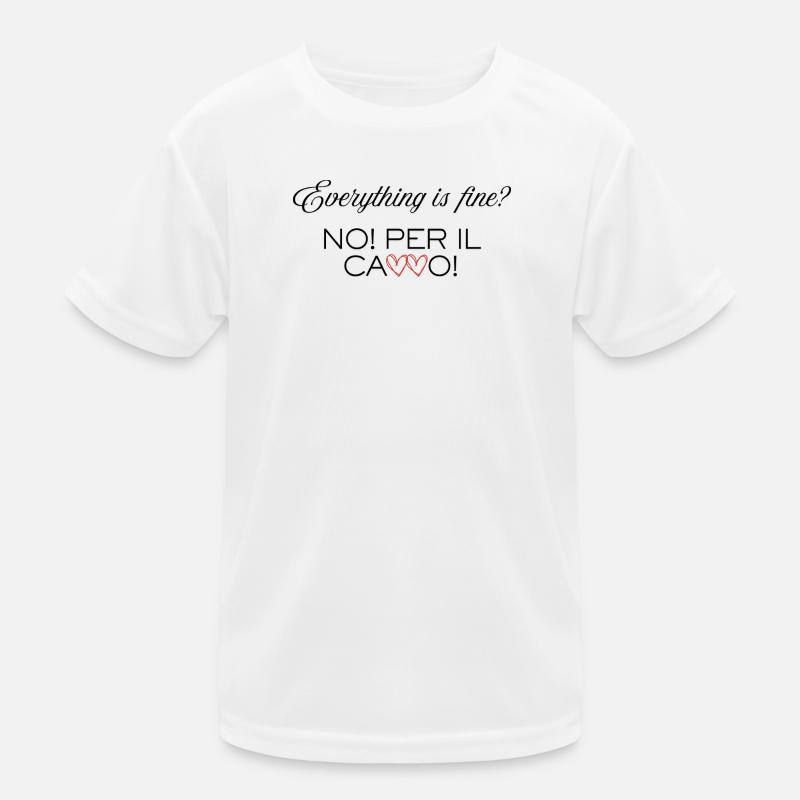 Everything_is_Fine Kids Functional T-Shirt