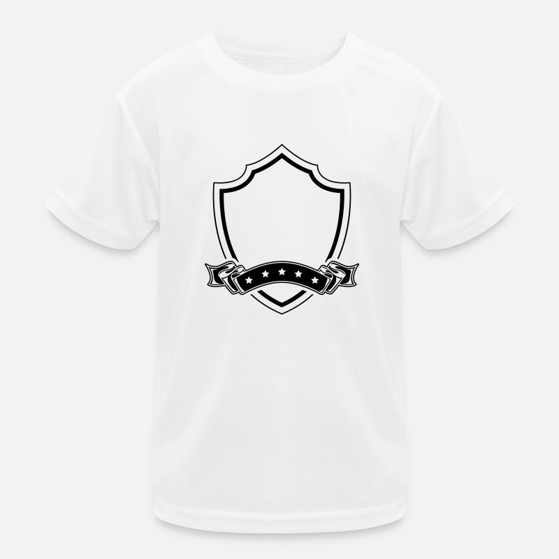 Symbole de bouclier T-shirt sport Enfant