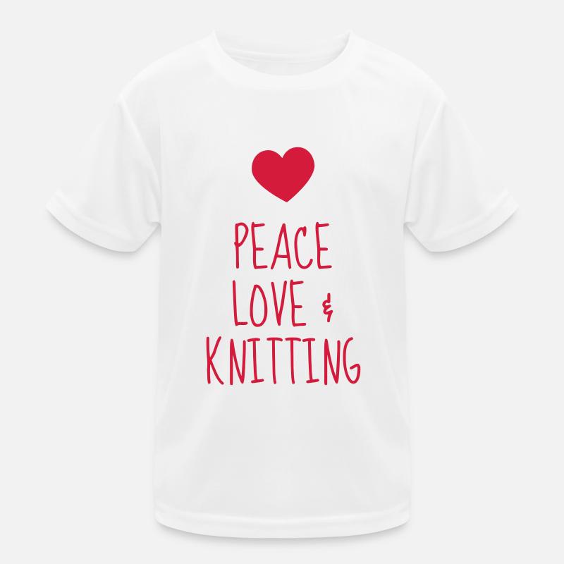 Stricken / stricker / Sticken / mode Kinder Funktions-T-Shirt