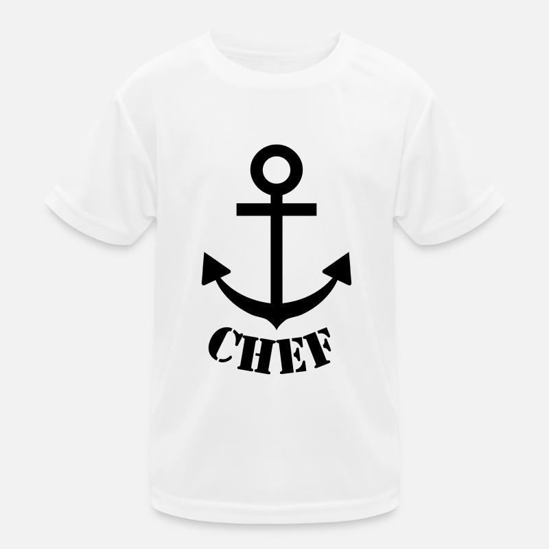 chef Kinder Funktions-T-Shirt