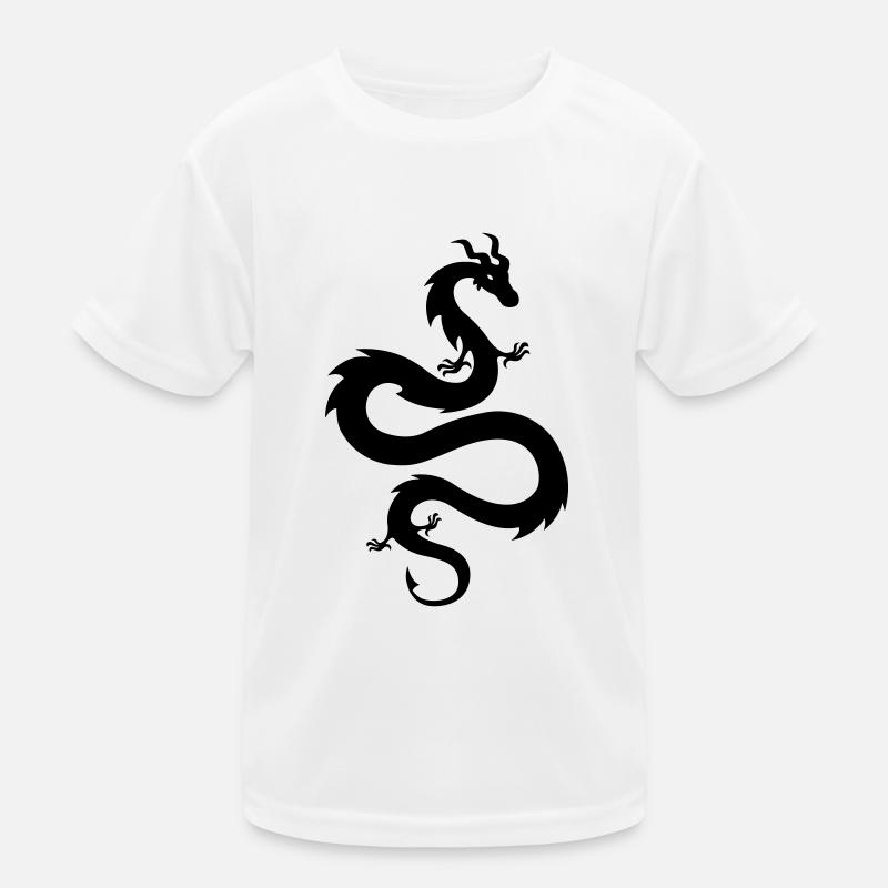 Drachen Kinder Funktions-T-Shirt
