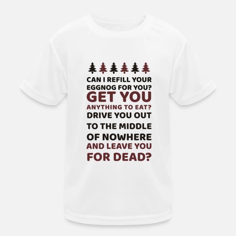 Puis-je remplir votre oeuf pour vous T-shirt sport Enfant