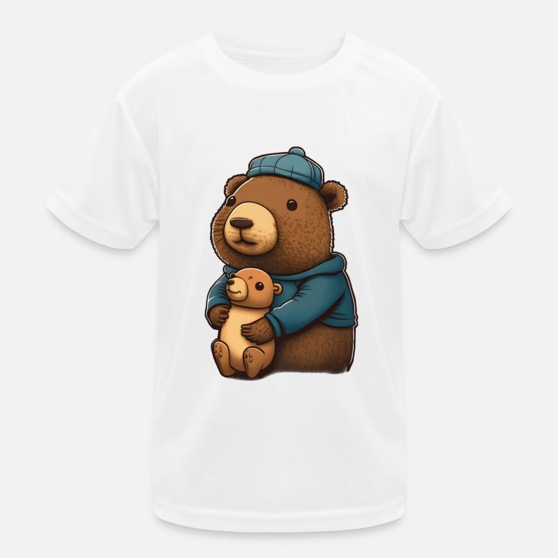 Câlins Capybara T-shirt sport Enfant