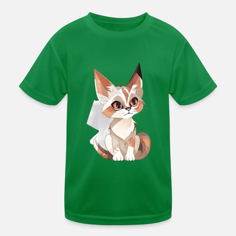 Cute cat Kids Functional T-Shirt