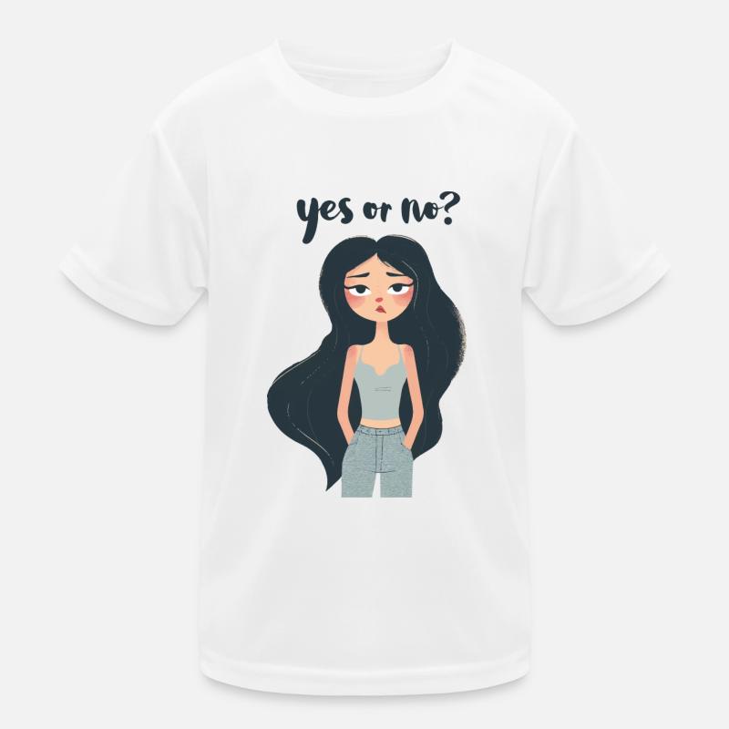 Yes or No? Kinder Funktions-T-Shirt