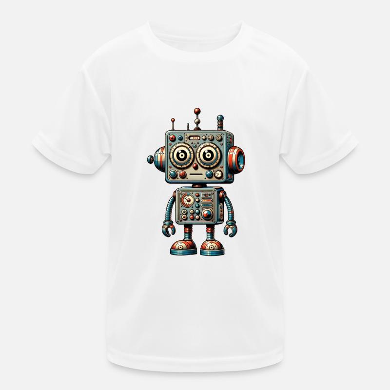 Le robot jouet a l’air perplexe T-shirt sport Enfant