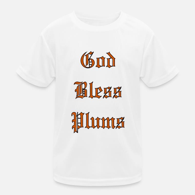 GodBlessPlums Kids Functional T-Shirt