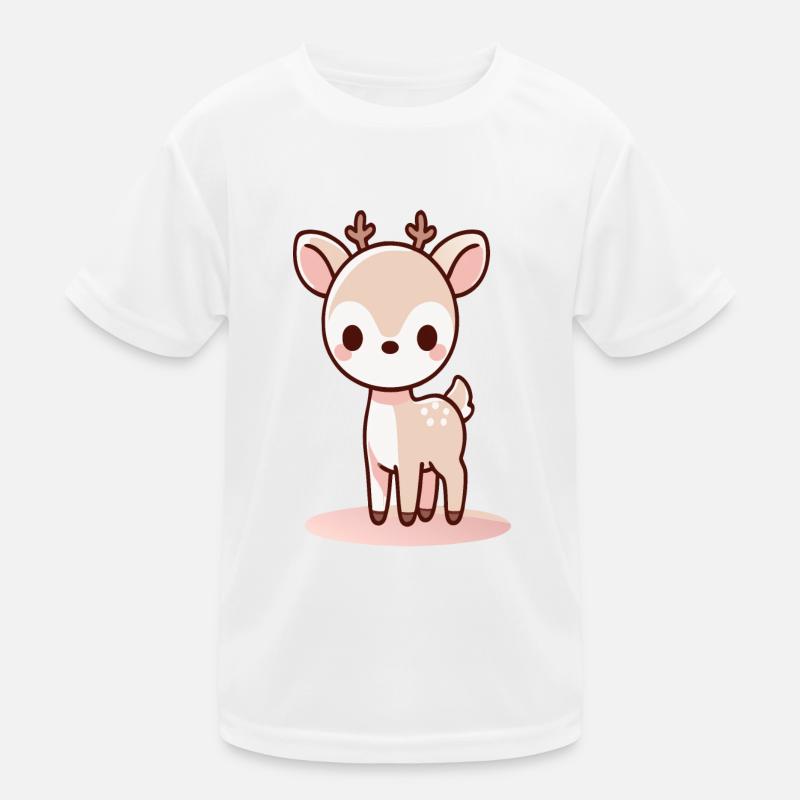 Roe deer Kids Functional T-Shirt