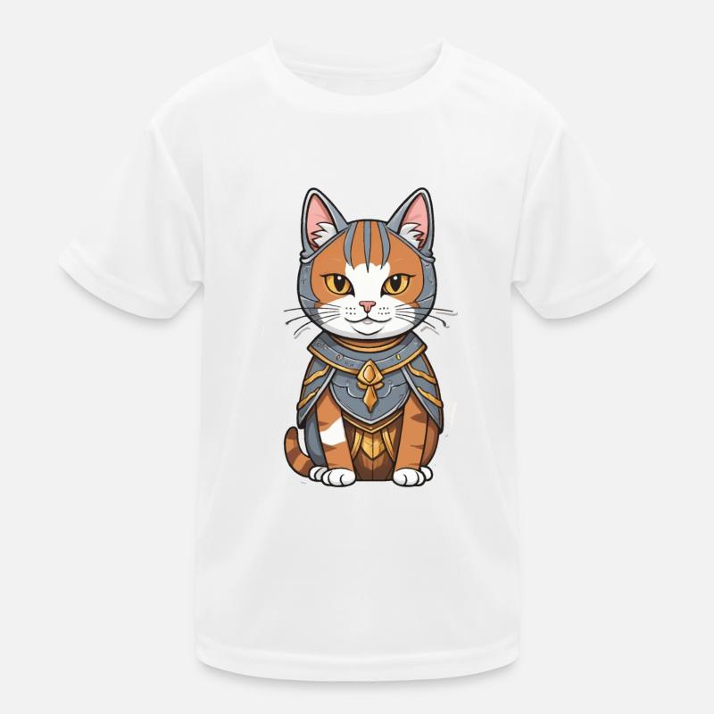 Sorcier du chat T-shirt sport Enfant