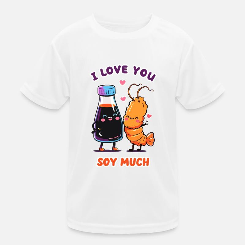 Je t’aime beaucoup Soja T-shirt sport Enfant