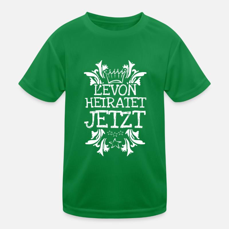 Levon als Bachelor Kinder Funktions-T-Shirt