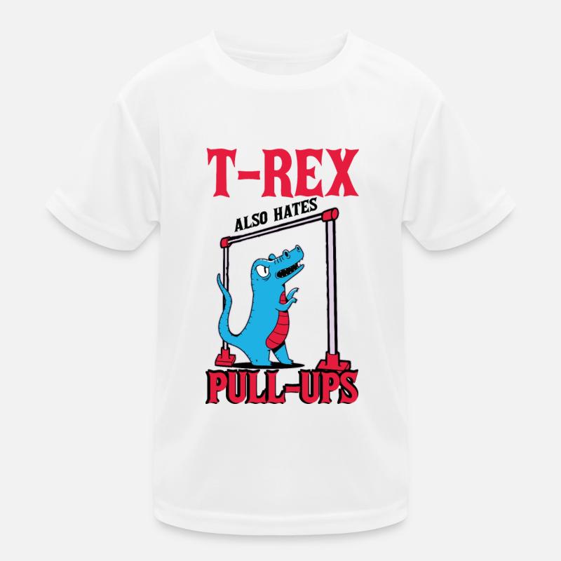 T-Rex Pull-Ups Kids Functional T-Shirt