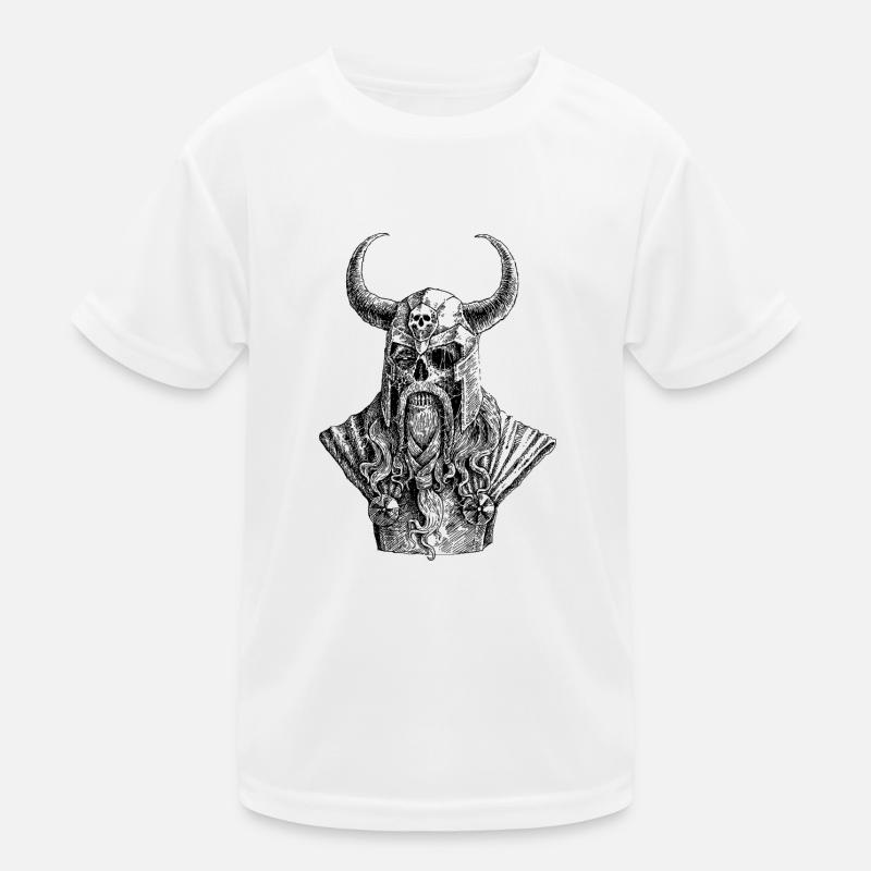 Wikinger Kinder Funktions-T-Shirt