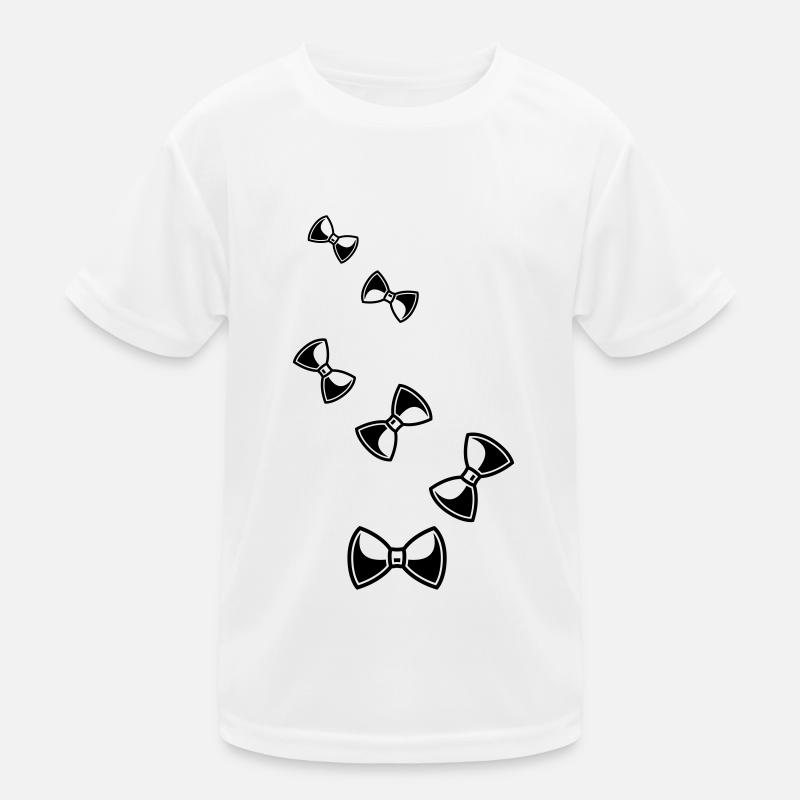 Bow Tie Gentleman Kids Functional T-Shirt